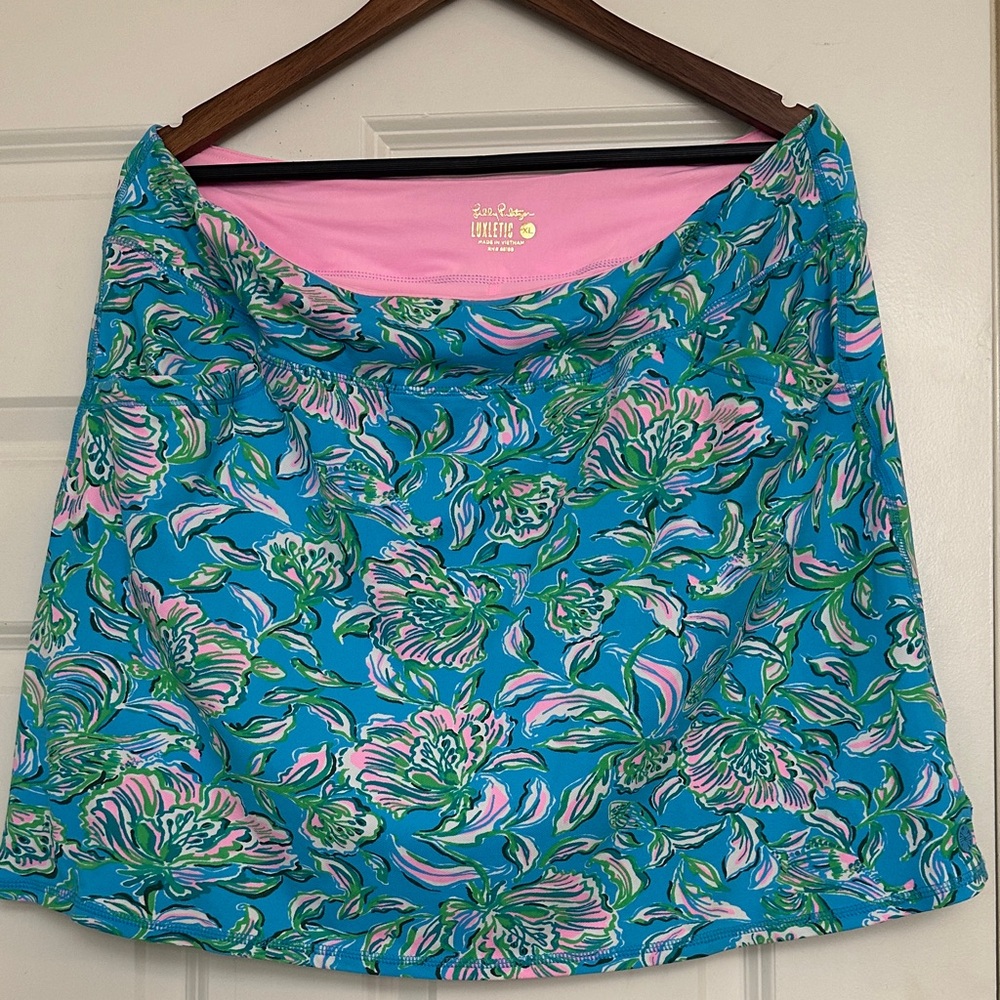 Lilly Pulitzer Maryana Luxletic Skort Size XL EUC